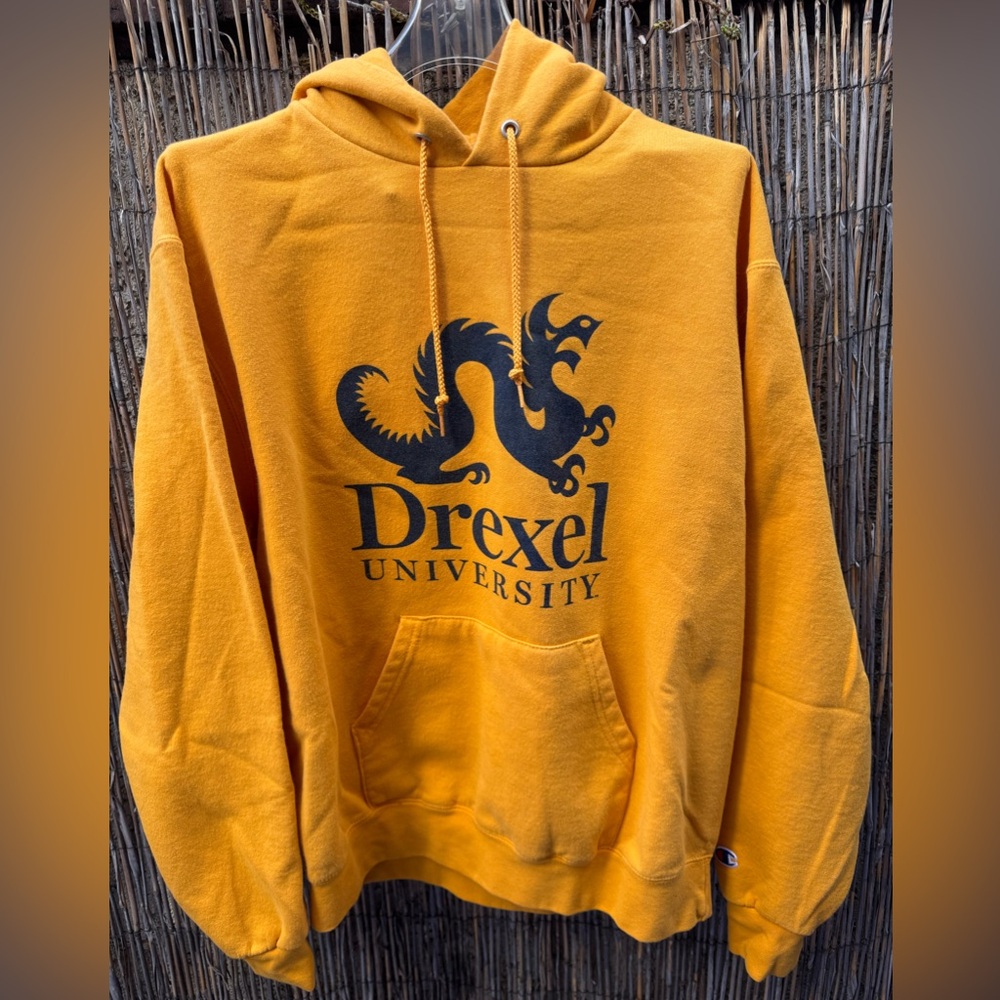Champion Drexel University hoodie Size M